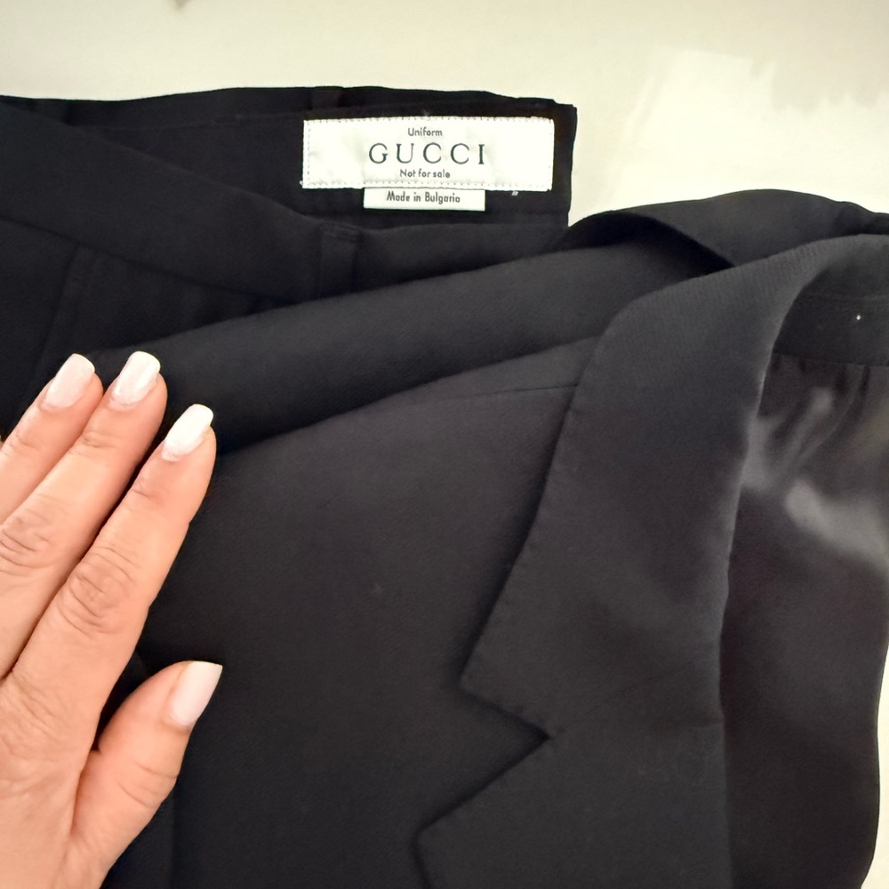 Gucci Classic Black Suit Jacket